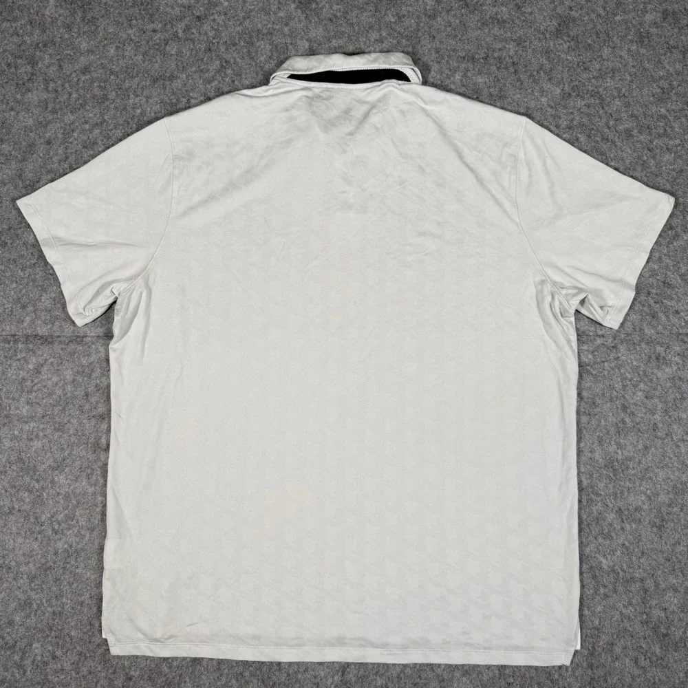Nike‎ Golf Dri-FIT Polo Shirt 2 Button Mens 2XL Light Gray - Picture 8 of 8